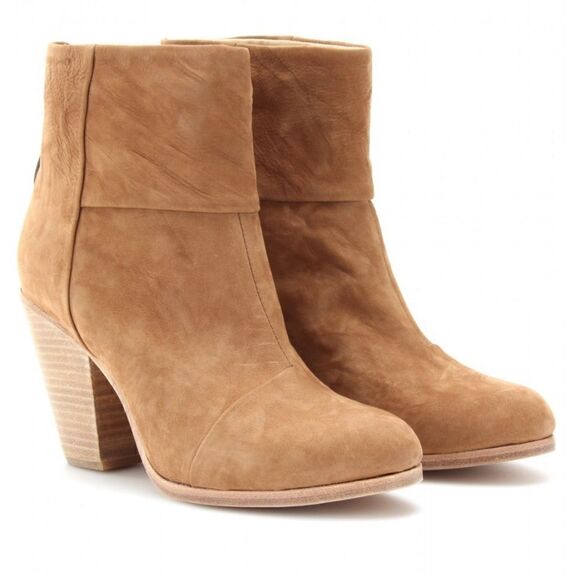 Rag & Bone Classic Newbury style ankle boots in tan size 37 - Picture 1 of 11